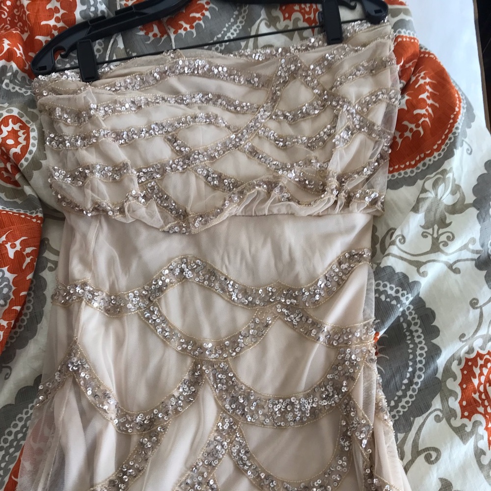 Aidan mattox sequin dress size 8